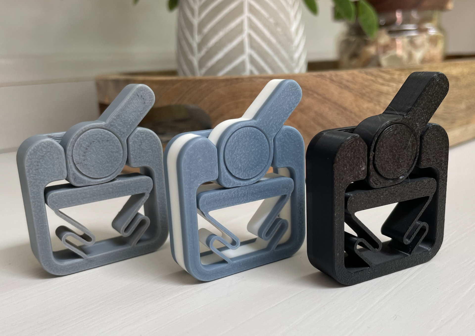 Fidget Toggle Switch - v2 - Print in Place