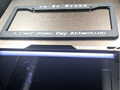 license plate frame