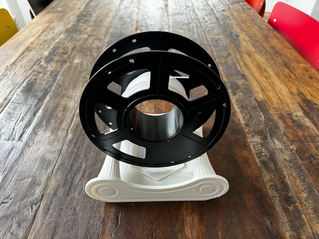 Self-Centering Filament Spool Roller