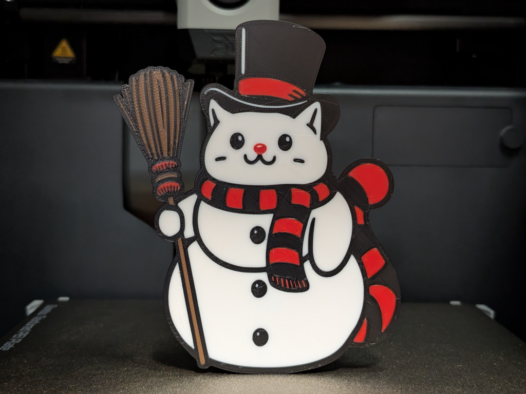 Frosty The Snowman Cat - User Requested