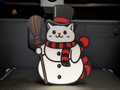 Frosty The Snowman Cat - User Requested