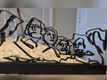 Mount Rushmore Linear Design with Stand