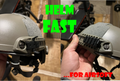 Airsoft, fast helmet, accessories