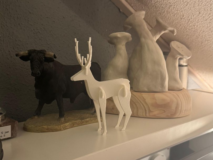 Reindeer 3D Puzzle Kit Card
