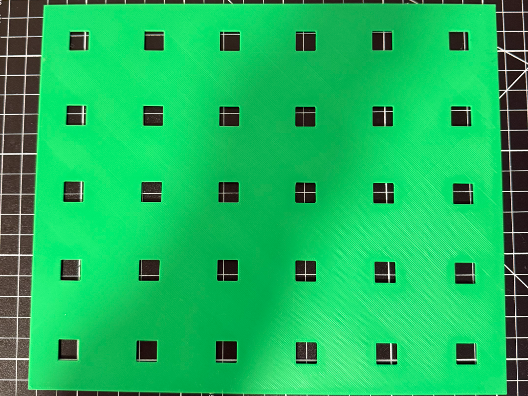 Square Pegboard