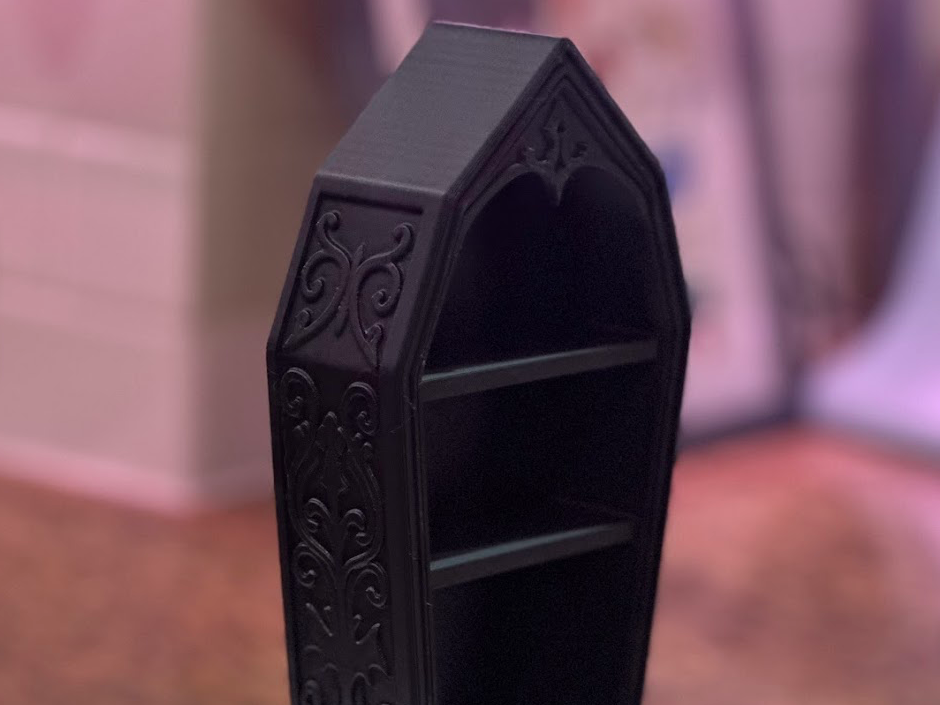 Mini Bookshelf - Vampire Coffin