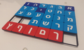 Letter Tiles - Hebrew