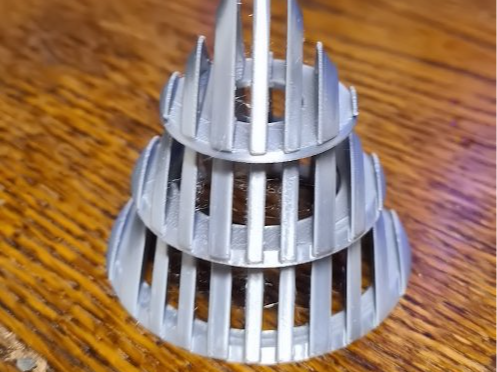 Christmas tree 3 part puzzle (easy)