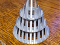 Christmas tree 3 part puzzle (easy)