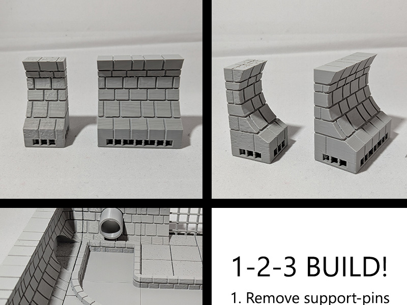 Sewer Walls (OpenLOCK system)