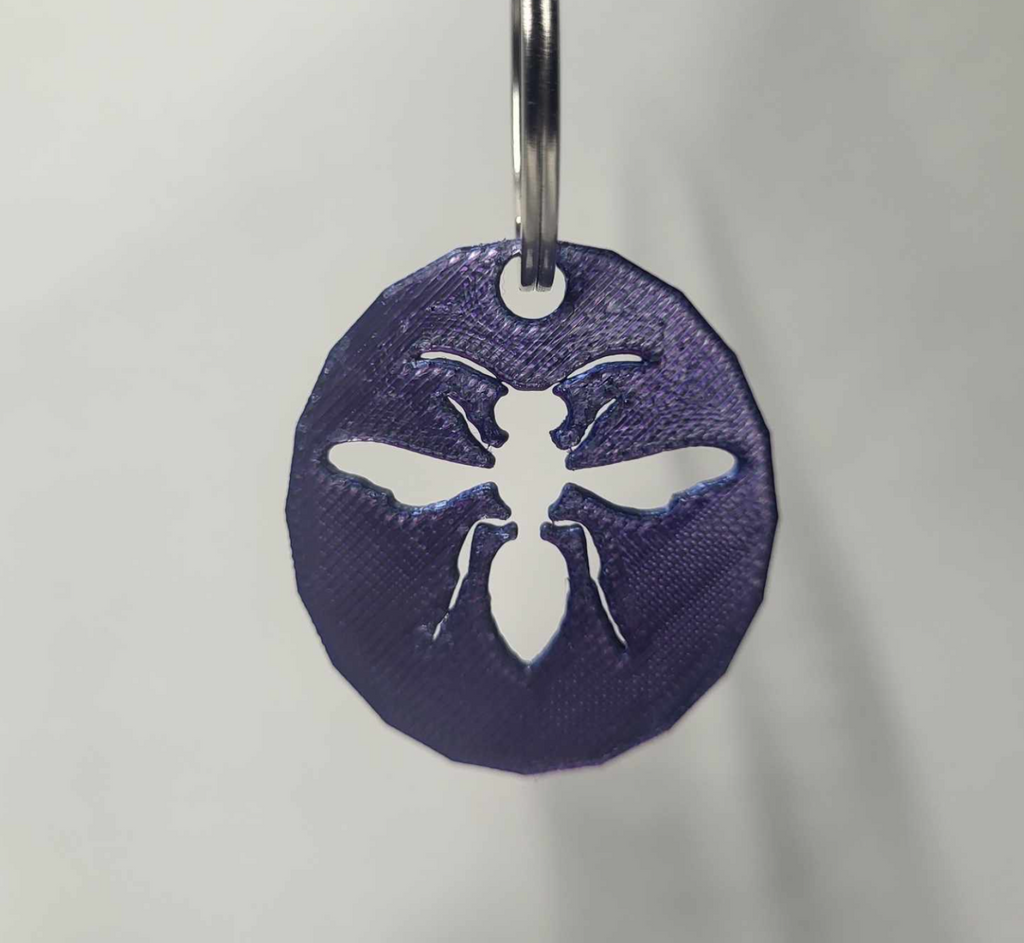 Wasp keychain