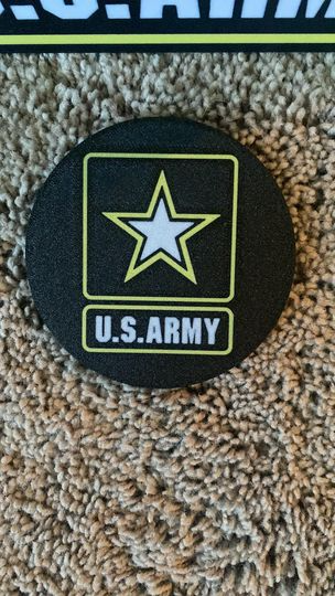 US Army coaster