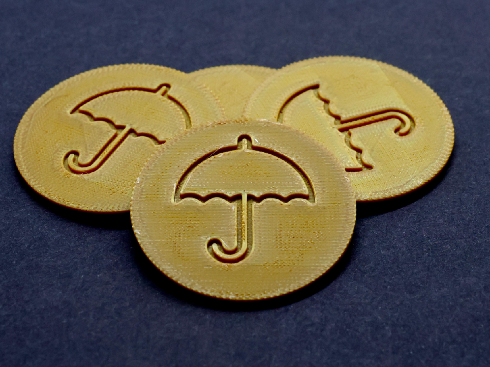 Squid Game Umbrella Dalgona Cookie