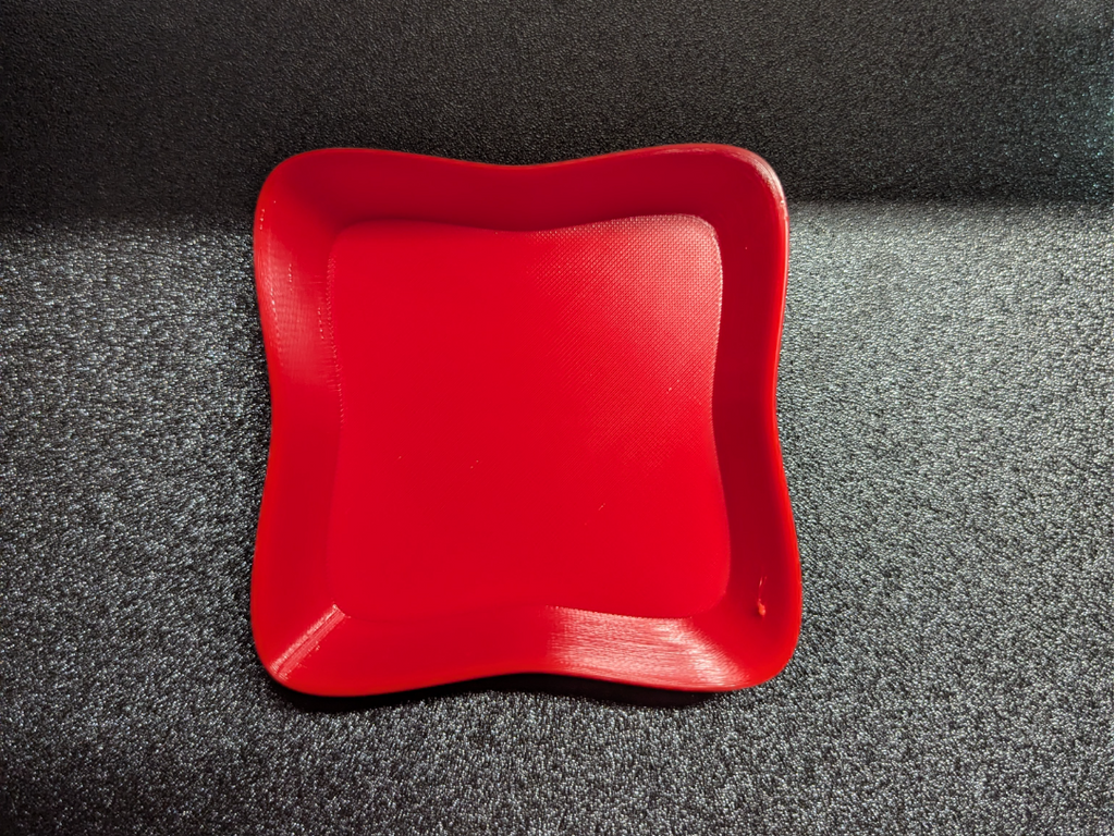 Square-ish Tray for Potted Plants