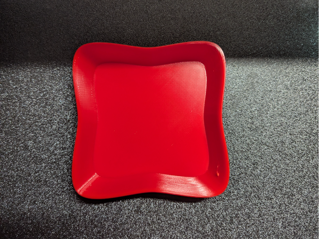 Square-ish Tray for Potted Plants
