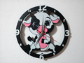 Clock with a Cow
