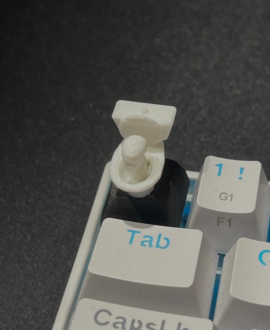 Skbidi Toilet keycap