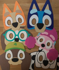 Bluey Mask for Kids