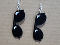 aviator sunglasses earrings