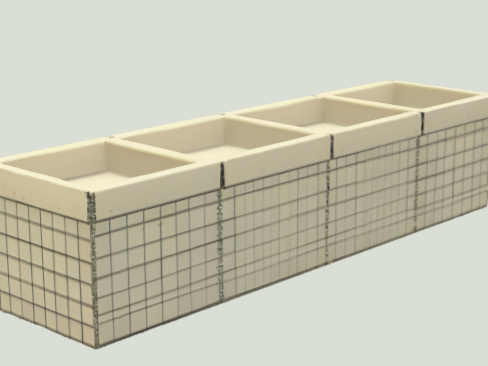 Military Style Barrier Wall