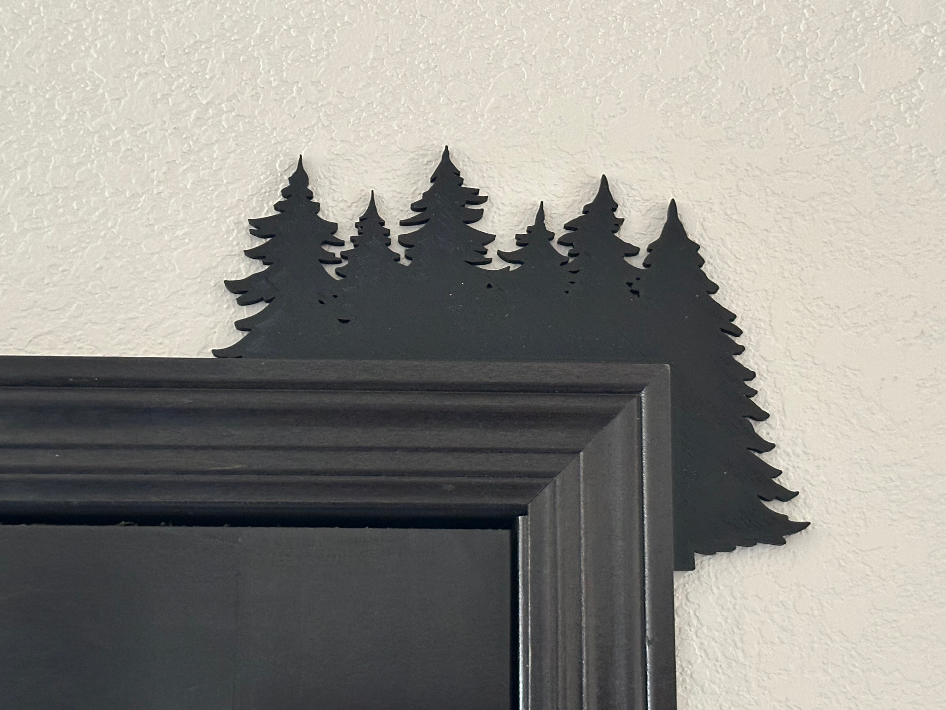 Pine Tree Scenic Door Corner