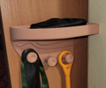 Designer Shelf with Hangers