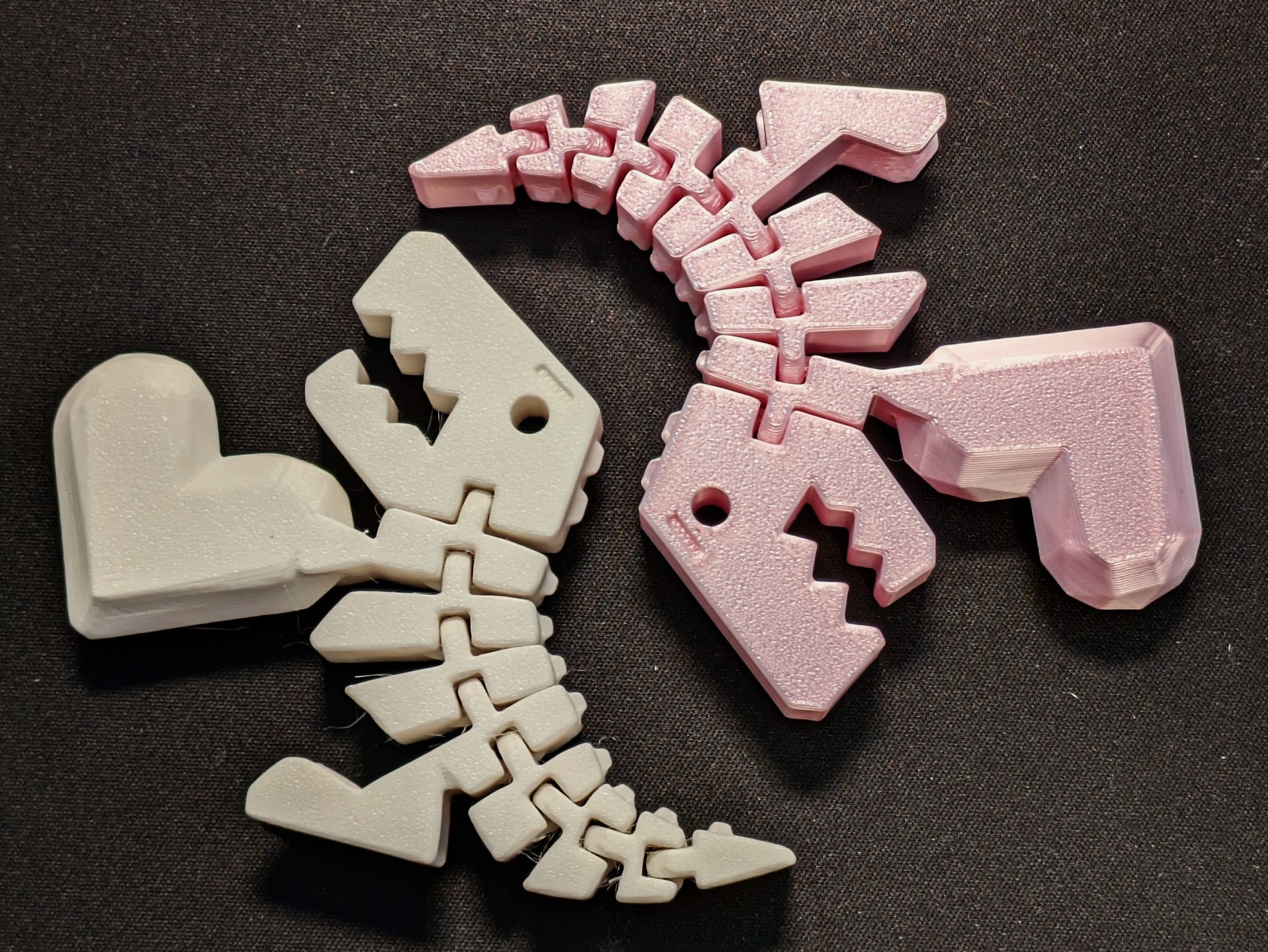 Flexi Rex Low Poly Heart