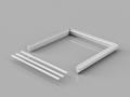BETA - light insert for connecting 2 photo boxes (LED strip not included)
