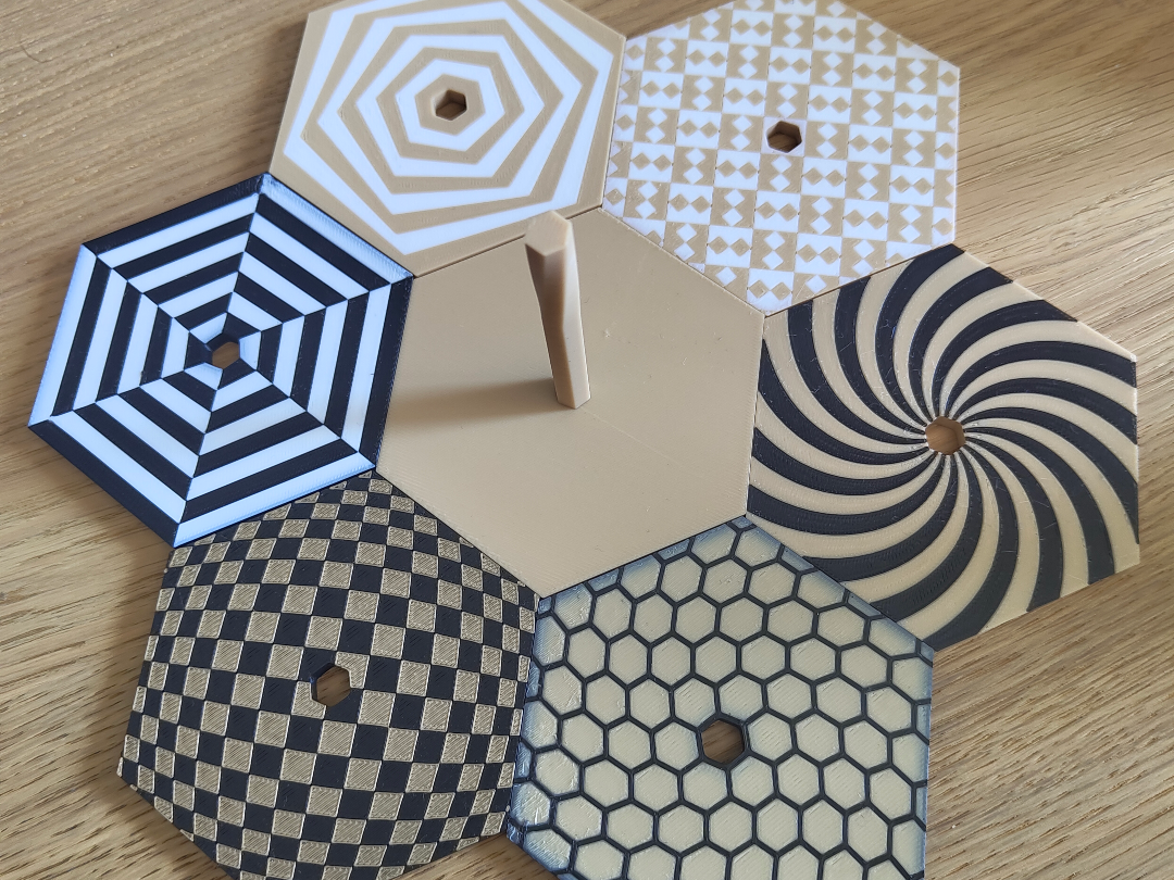 Exagonal Coasters