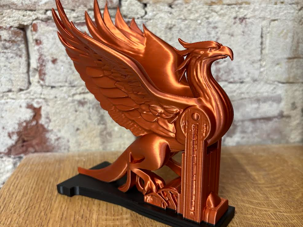 Phoenix Art Deco inspired statue