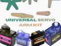 Universal Servo Arm Kit, Works With Any Servo