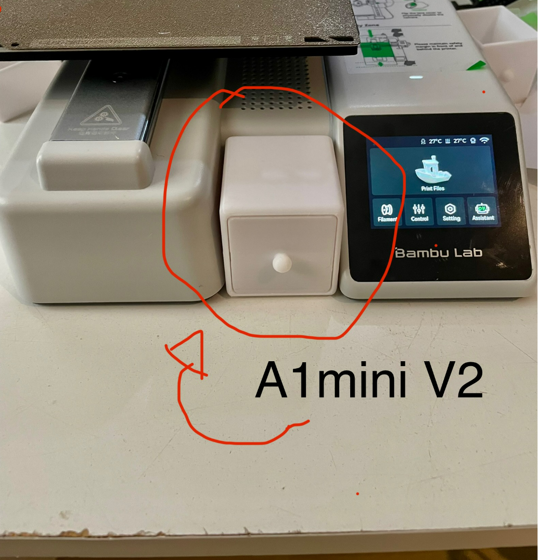 A1 mini Storage Container version 2