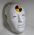 50th Percentile Male Crash Test Dummy Head Mask