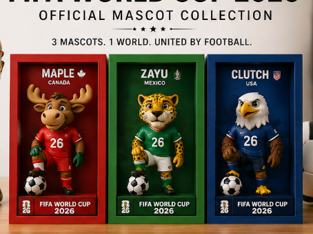 Worldcup 2026 Mascot and Tropy fanmade