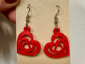 Heart Earrings for Valentine's Day
