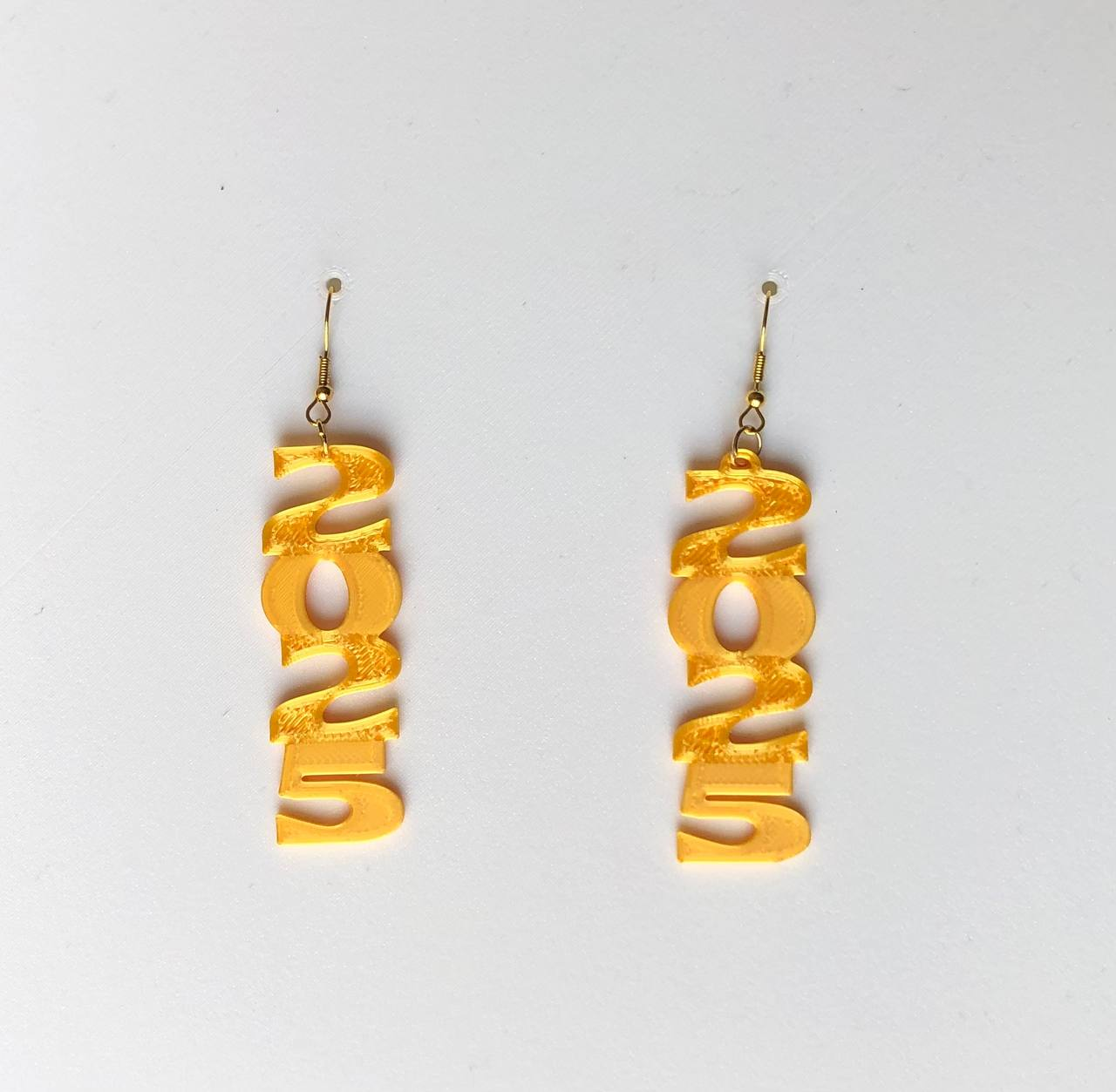 New Year 2025 Earrings pendant