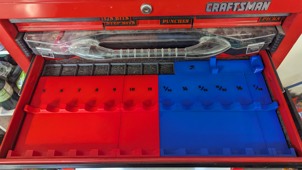 Pittsburgh Nut Driver Gridfinity trays