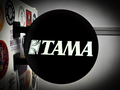 TAMA DRUMS ~ 2-Sided Round Lightbox