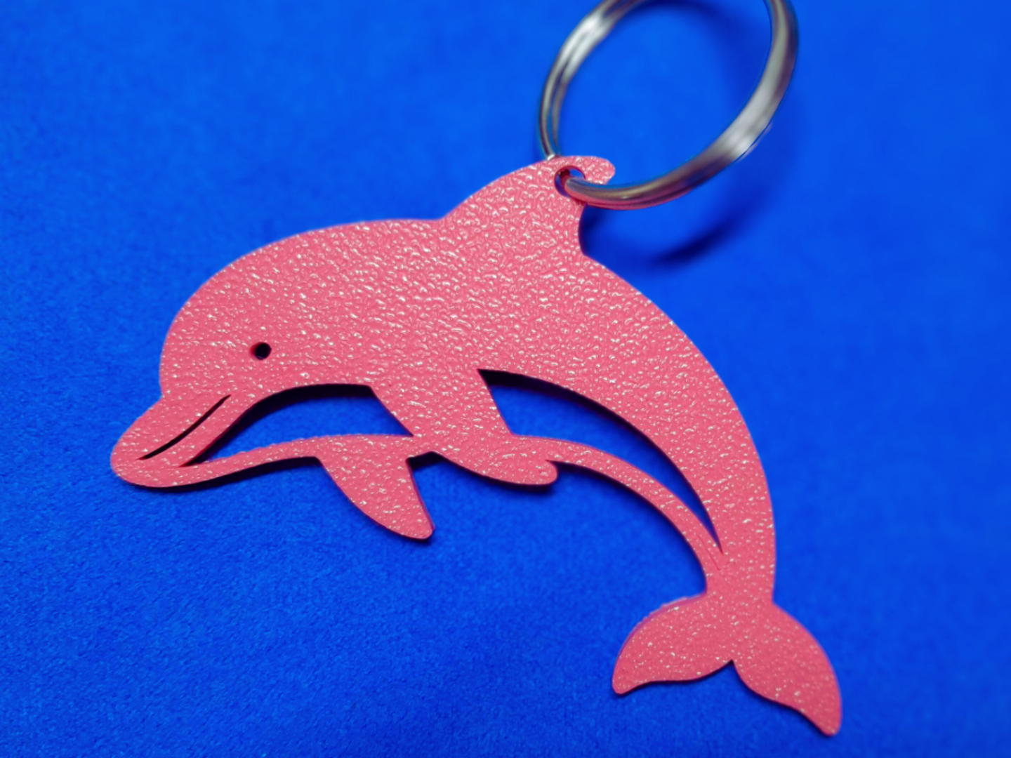 Simple Dolphin Keychain