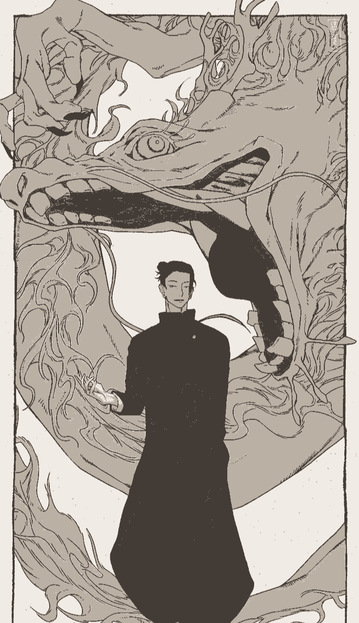 Geto - HueForge - Jujutsu Kaisen