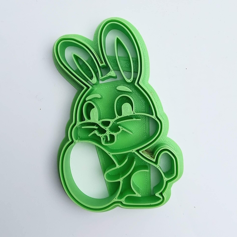 Cute bunny cookie cutter