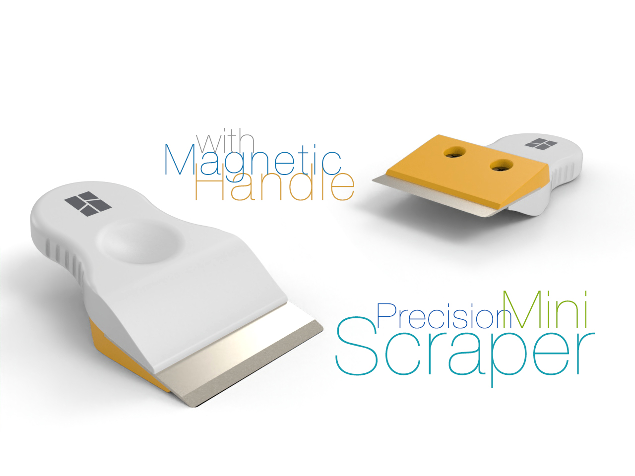 Precision Scraper Mini with Magnetic Handle