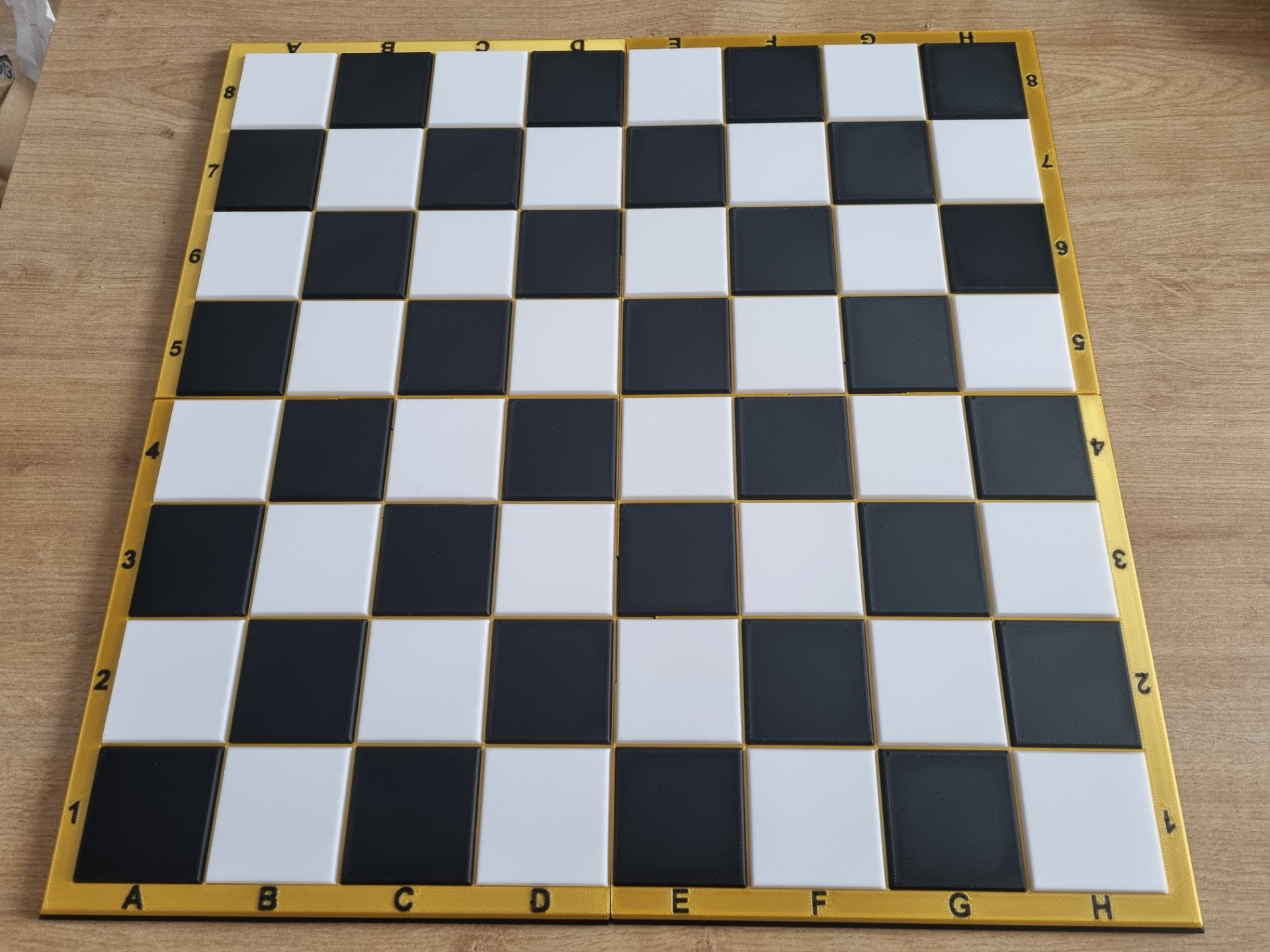 Modular Chess Board with Coordinates