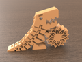 Flexi T-Rex Spring Version (Print in Place)