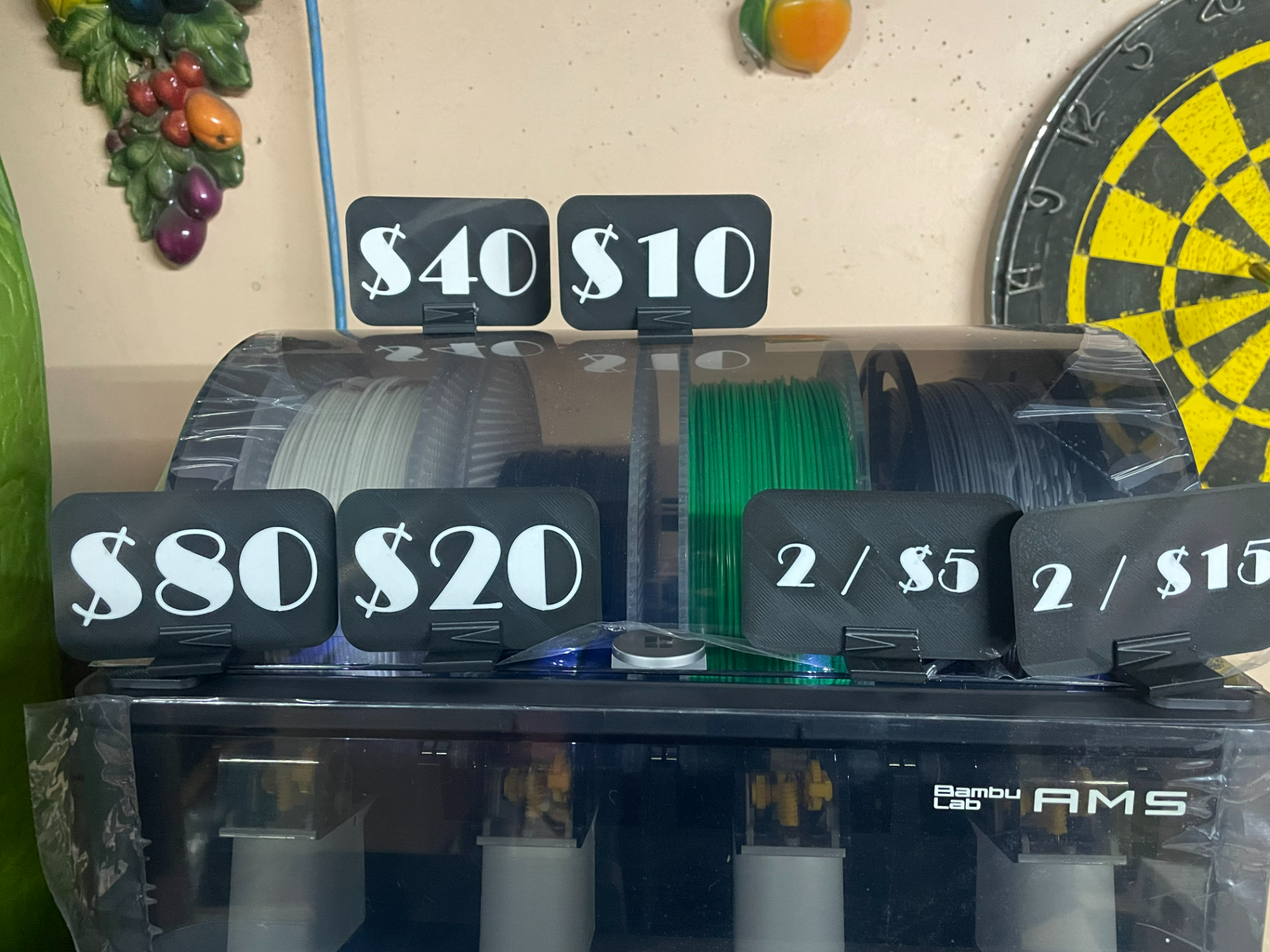 Price cards / tags / signs