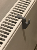 Radiator drying hook