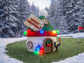 Golf Ball Christmas House