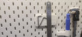 Magnetic plate tool holder for IKEA Skadis