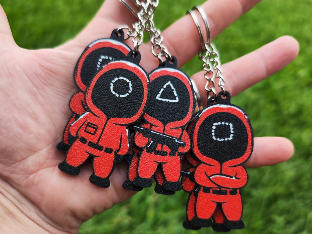 Squid Game Keychain 2025