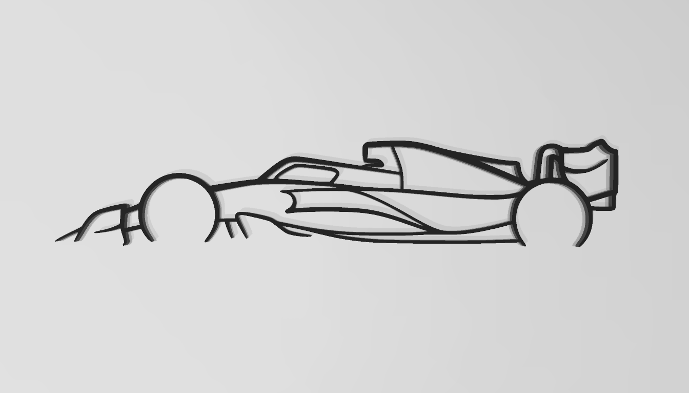 Formula F1 2D wall art